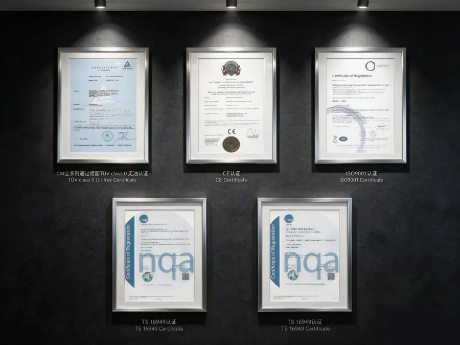 Ever-Power Certificates and Awards Display